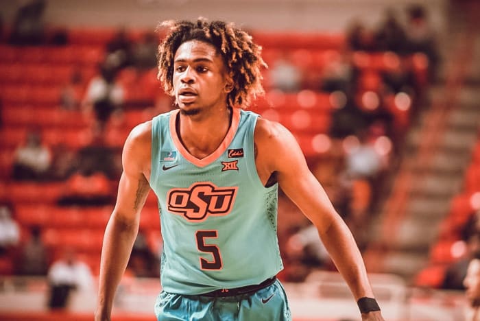 Rondell Walker was the second leading scorer for the Cowboys with 19 points.